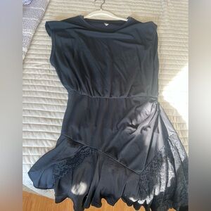 Free people black mini dress